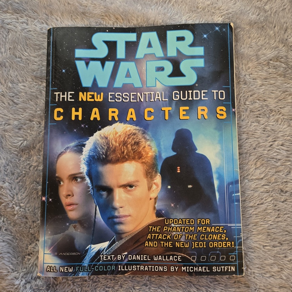 Star Wars The New Essential Guide to Characters Daniel Wallace Del‎ Rey Book
